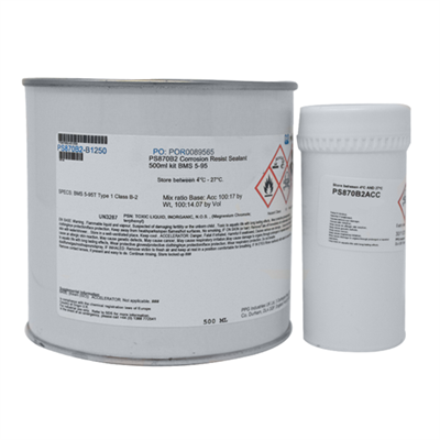 PPG PS870 B-2 Corrosion Inhibitive Sealant 500ml Kit *BMS5-95 Type I Class B2
